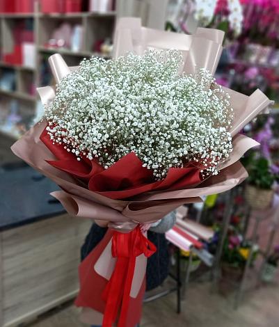 Букет цветов из: Гипсофила в Шентала