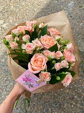 Букет цветов из:  Розы #REPLACE_PRED# Шентала