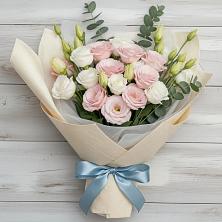 Букет цветов из:  Лизиантусы в Шентала