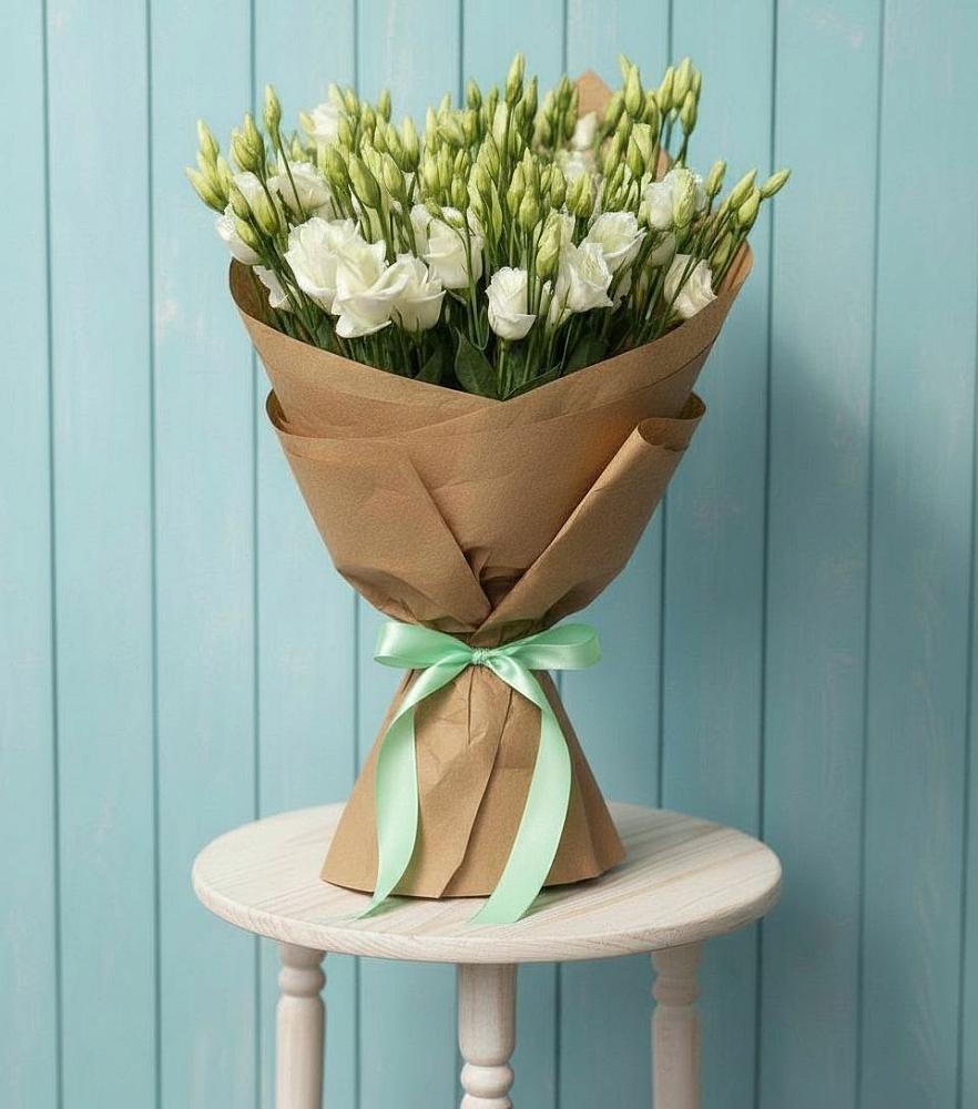 Букет цветов из: Лизиантусы в Шентала