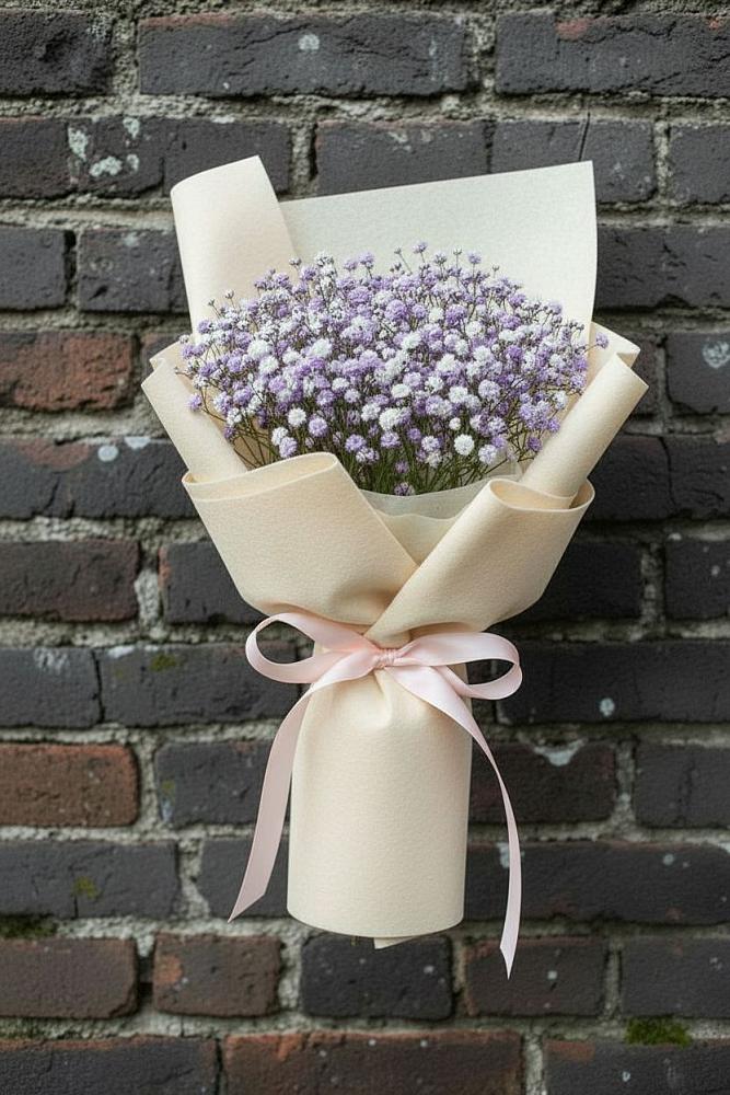 Букет цветов из: Гипсофила в Шентала