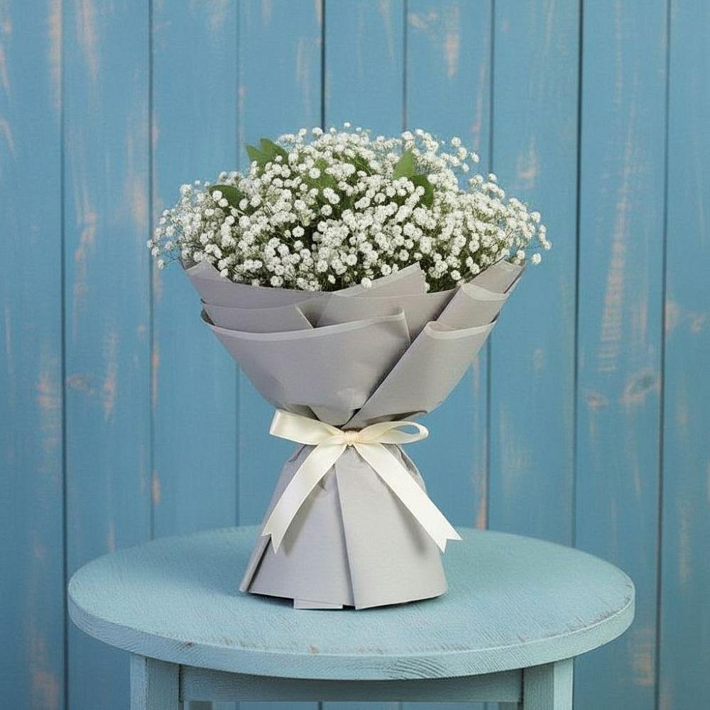 Букет цветов из: Гипсофила в Шентала