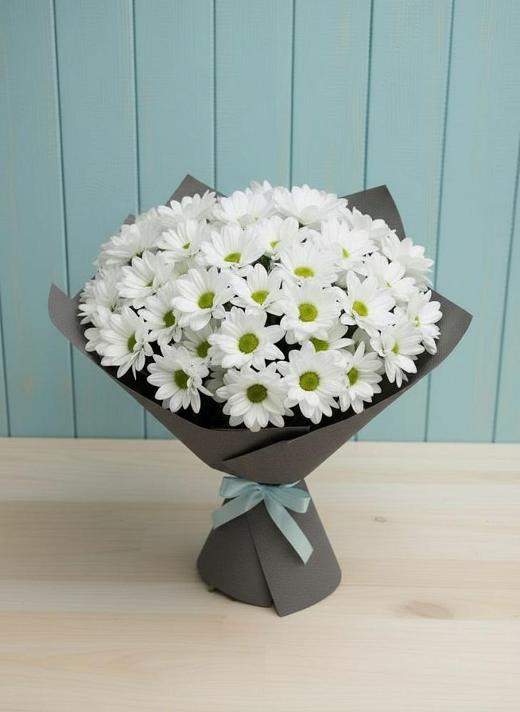 Букет цветов из: Хризантемы в Шентала