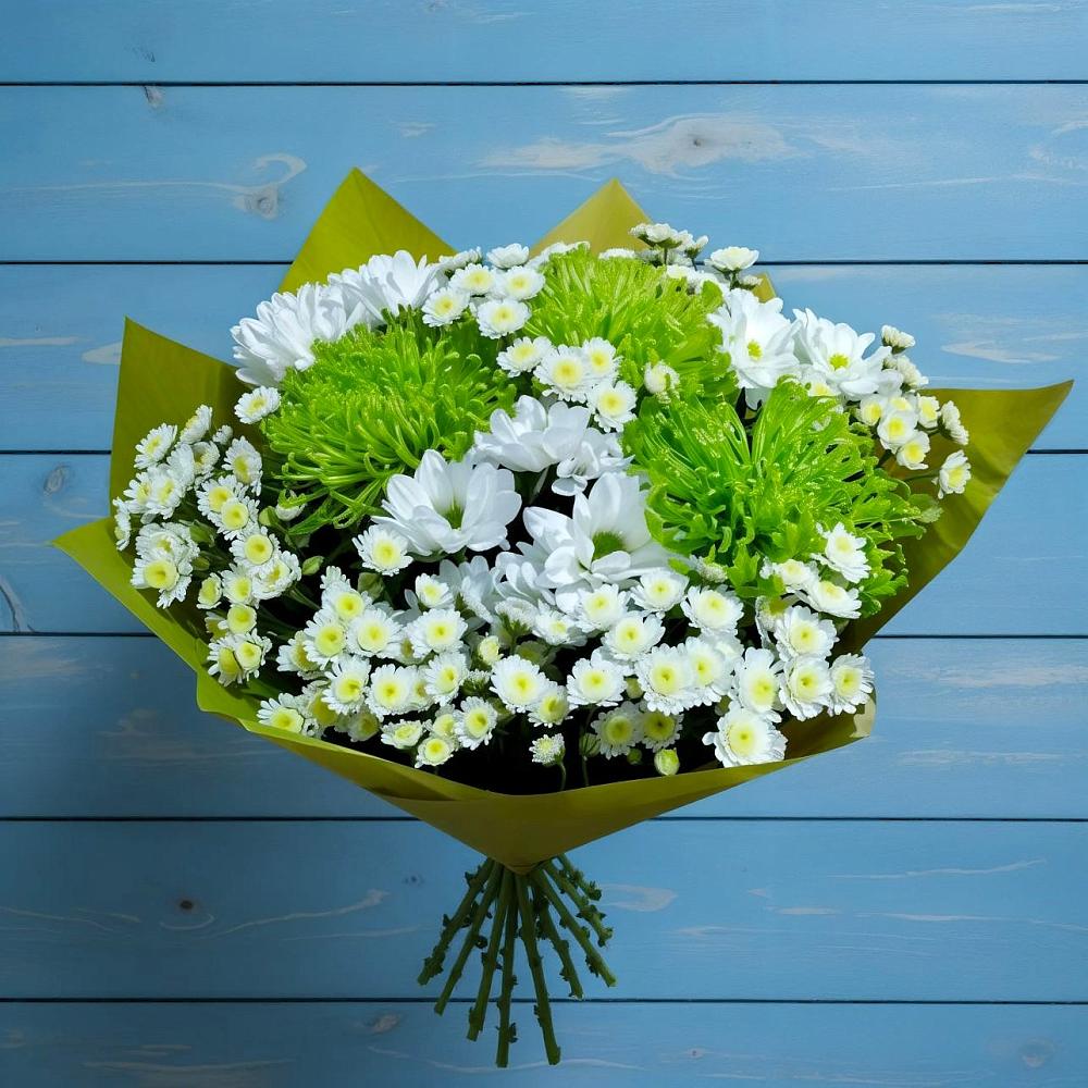 Букет цветов из: Хризантемы в Шентала