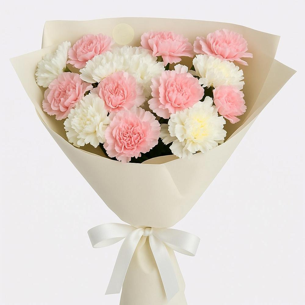 Букет цветов из: Гвоздики в Шентала