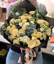 Букет цветов из:  Розы и Лизиантусы #REPLACE_PRED# Шентала