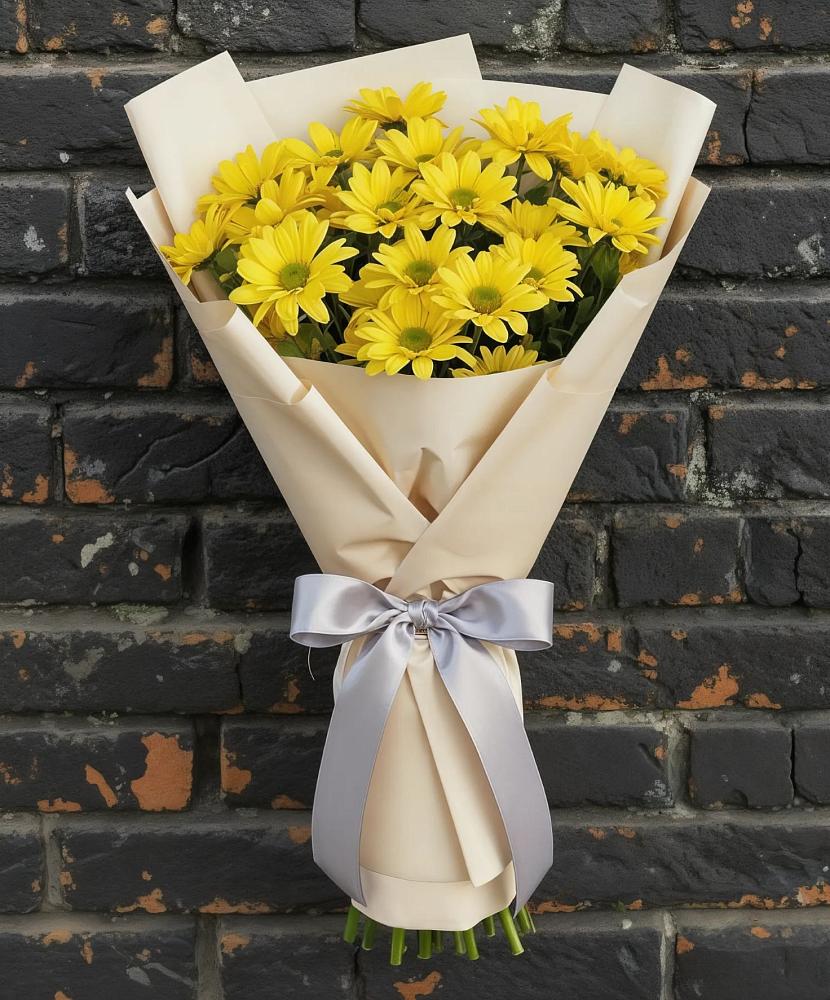 Букет цветов из: Хризантемы в Шентала