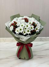 Букет цветов из:  Хризантемы #REPLACE_PRED# Шентала