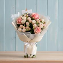 Букет цветов из:  Розы #REPLACE_PRED# Шентала